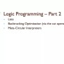 PPT - Logic Programming – Part 2 PowerPoint Presentation, Free Download ...