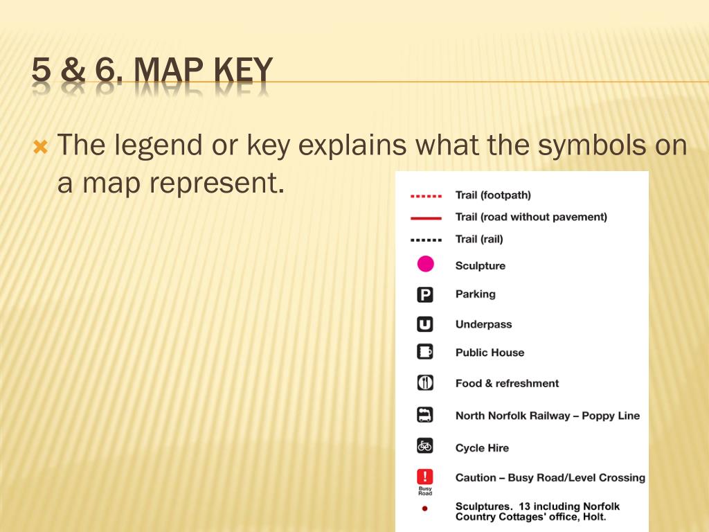 PPT Key Geography Terms PowerPoint Free Download ID 5 6 Map Key L 