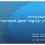 PPT - Introduction To Structured Query Language (SQL) PowerPoint ...