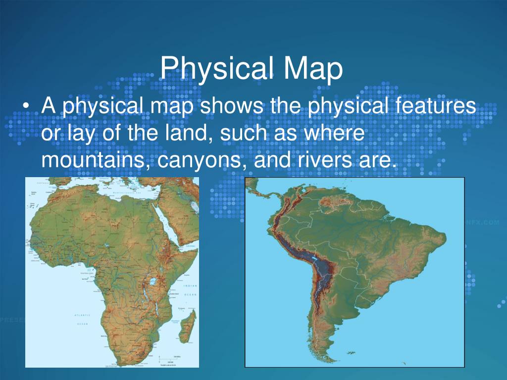 PPT Geography PowerPoint Free Download ID 2775800 Physical Map L 