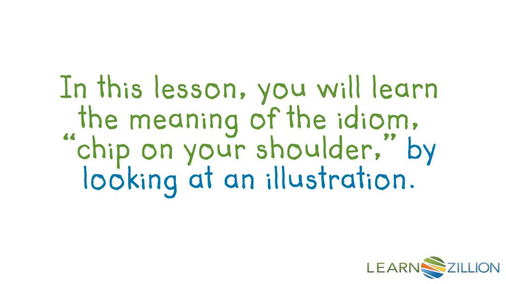 A chip on your shoulder is a metaphor which means that you are habitually negative, combative or have a hostile attitude, usually because of a deep . Ppt What Does It Mean When Someone Says You Have A Chip On Your Shoulder Powerpoint Presentation Id 2783149