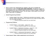 Ppt Visual Basic Net Chapter 5 Assignment Sheet Powerpoint