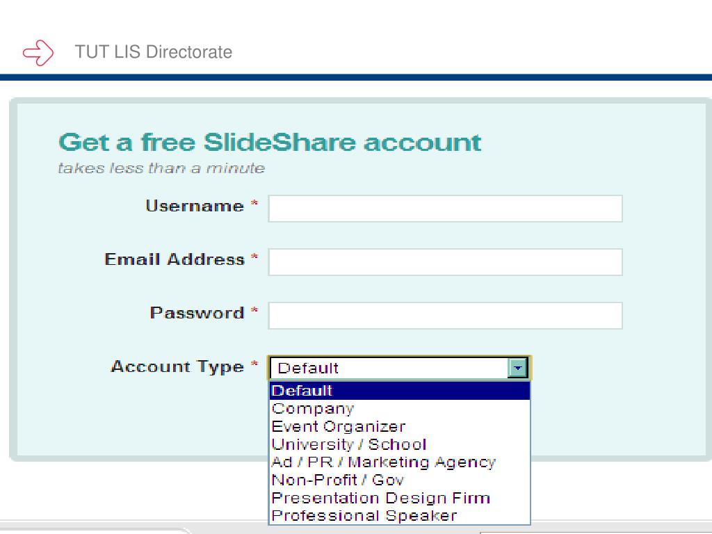 Logging in with facebook is . Ppt Sharing Media On Slideshare And E Lis Powerpoint Presentation Free Download Id 2933929