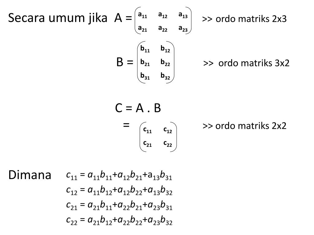 Tentukan nilai x yang memenuhui persamaan tersebut! 13++ Contoh Soal Matriks Ordo 3x2 - Kumpulan Contoh Soal