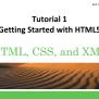 PPT - Tutorial 1 Getting Started With HTML5 PowerPoint Presentation ...