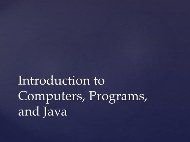 Introduction To Computers Programs Jva Ppt - Best Sunset Wallpapers in HD