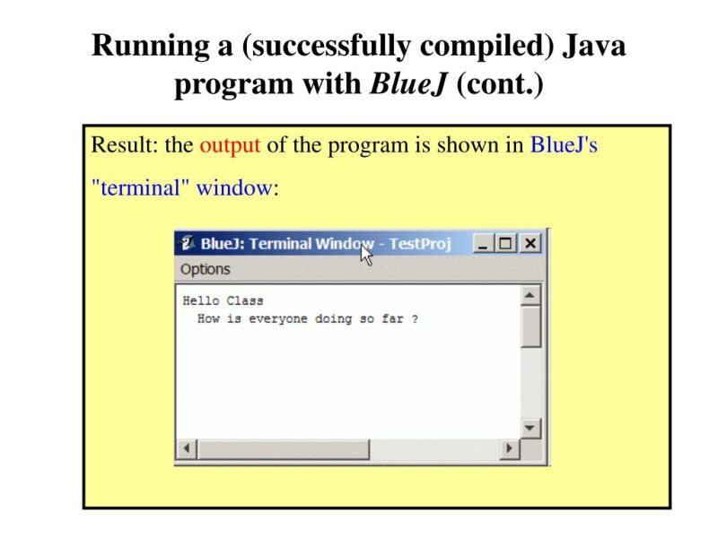 Compiling And Running Java Programs With Bluej - 8K Light Designs for Desktop