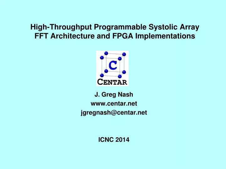 Ppt High Throughput Programmable Systolic Array Fft Architecture And - Ultra HD Desktop Mountain Wallpapers | Free Download