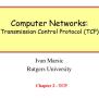 PPT - Computer Networks: Transmission Control Protocol (TCP) PowerPoint ...