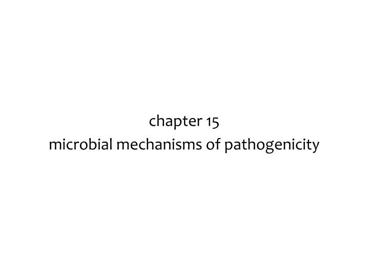 Pdf Microbial Mechanisms Of Pathogenicity Microbial Mechanisms of Pathogenicity ASM Standard.