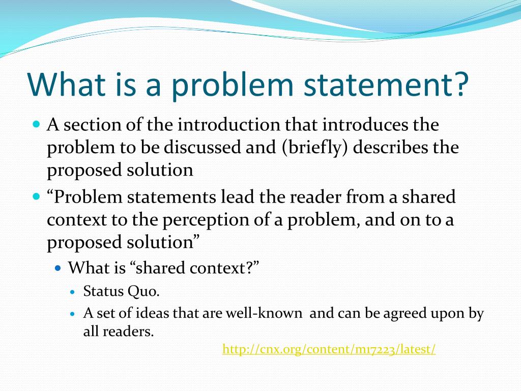 Ppt What Is A Problem Statement Powerpoint Presentation Free Download Id 3409966