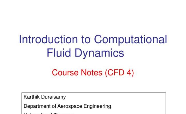 PPT - Introduction To Computational Fluid Dynamics PowerPoint ...