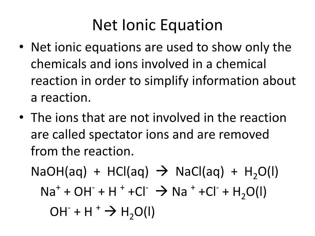 Write A Ionic Equation For The Reaction Of Chegg Write a net ionic equation for the overall reaction that occurs when aqueous solutions of sodium hydroxide and phosphoric acid H3PO4 are combined.