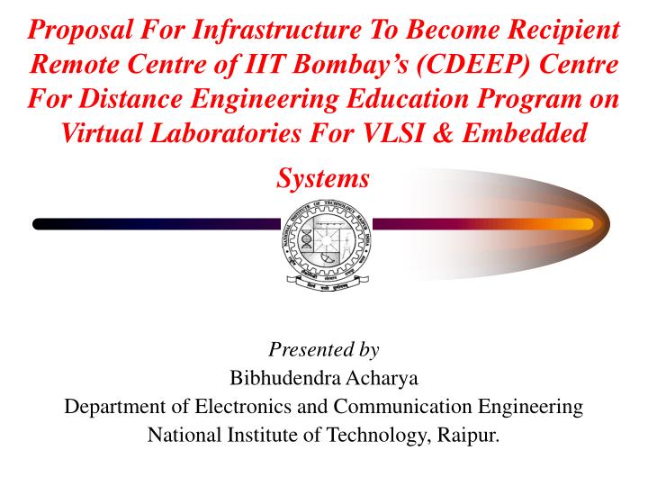 Ppt Presented By Bibhudendra Acharya Department Of