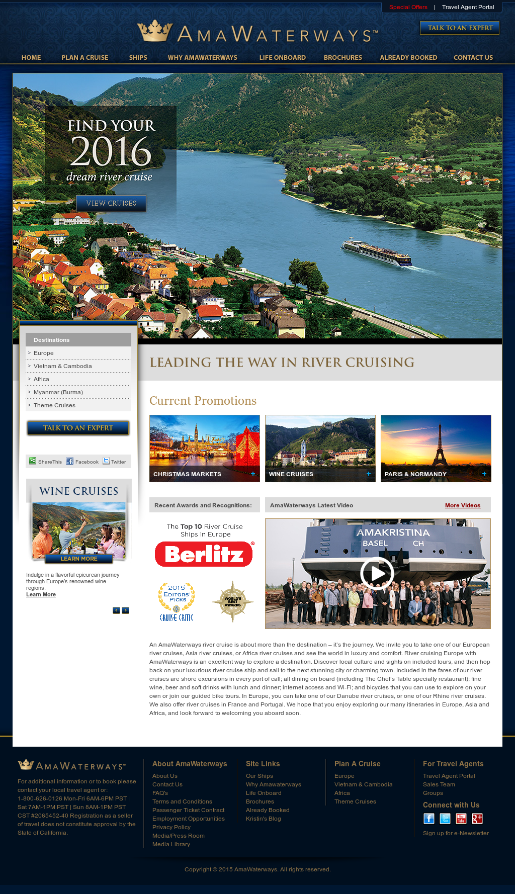 Amawaterways Competitors Revenue And Employees Owler