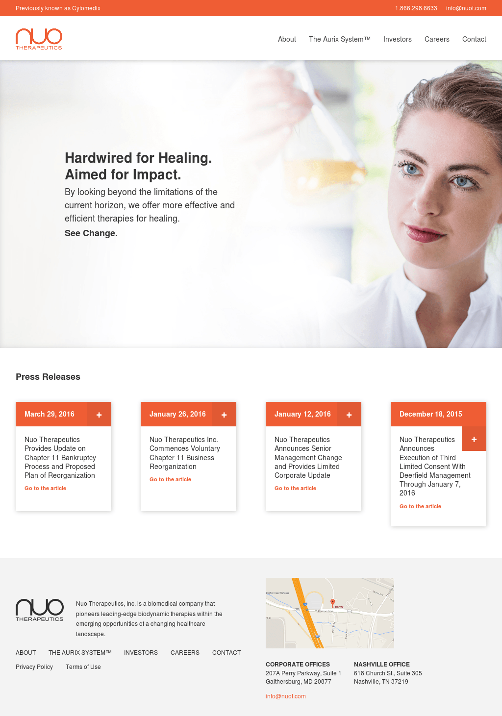 Nuo Therapeutics Competitors Revenue And Employees Owler