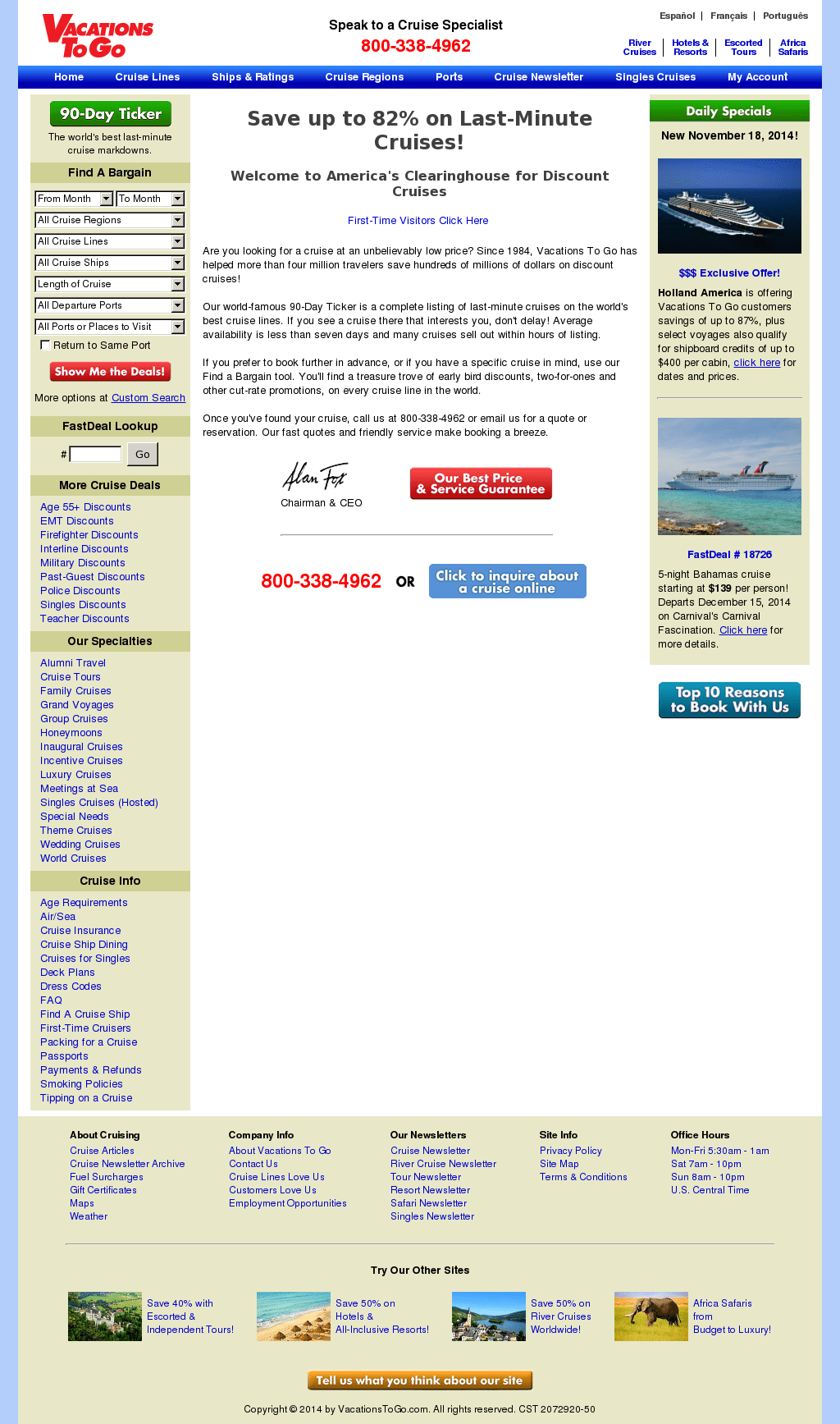 Vacationstogo Competitors Revenue And Employees Owler