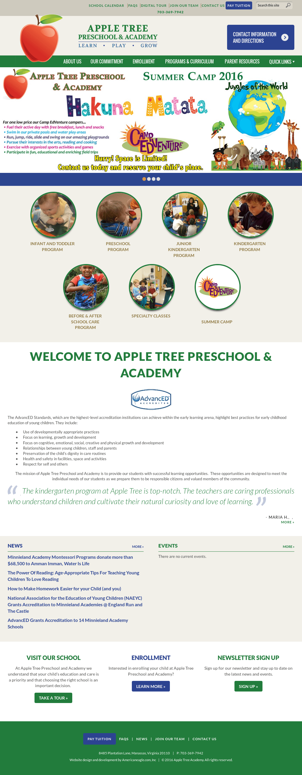 Programs Apple Tree Academy
