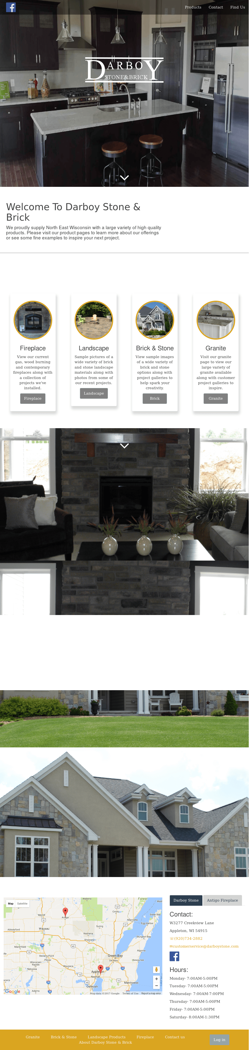 Fireplace Mantels In Antigo Wi