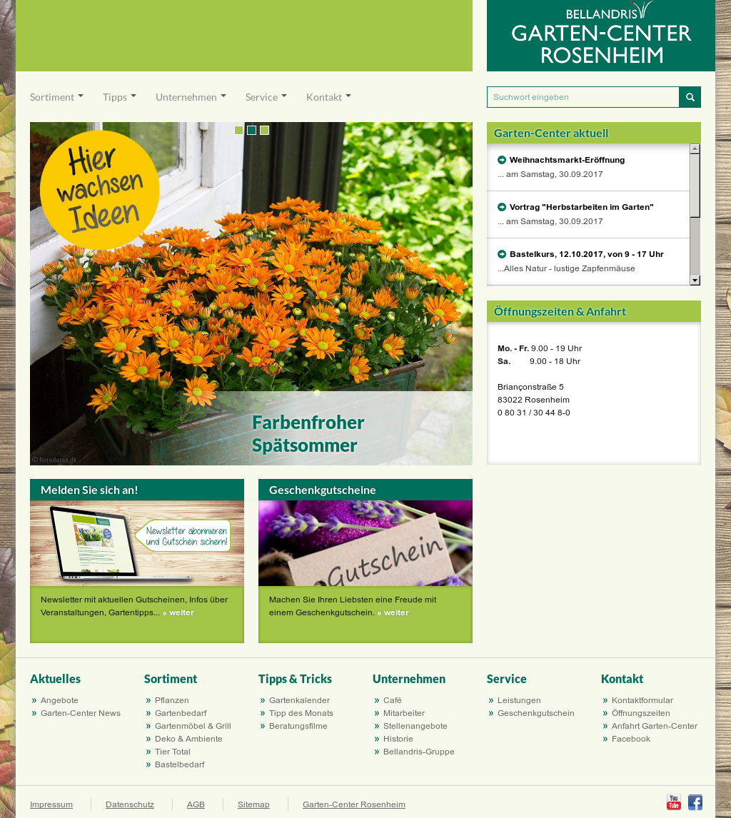 50 Jahre Gartencenter Rosenheim