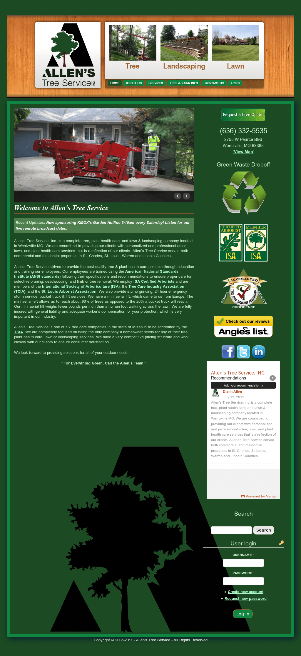 Allen Tree Service Inc Home Facebook