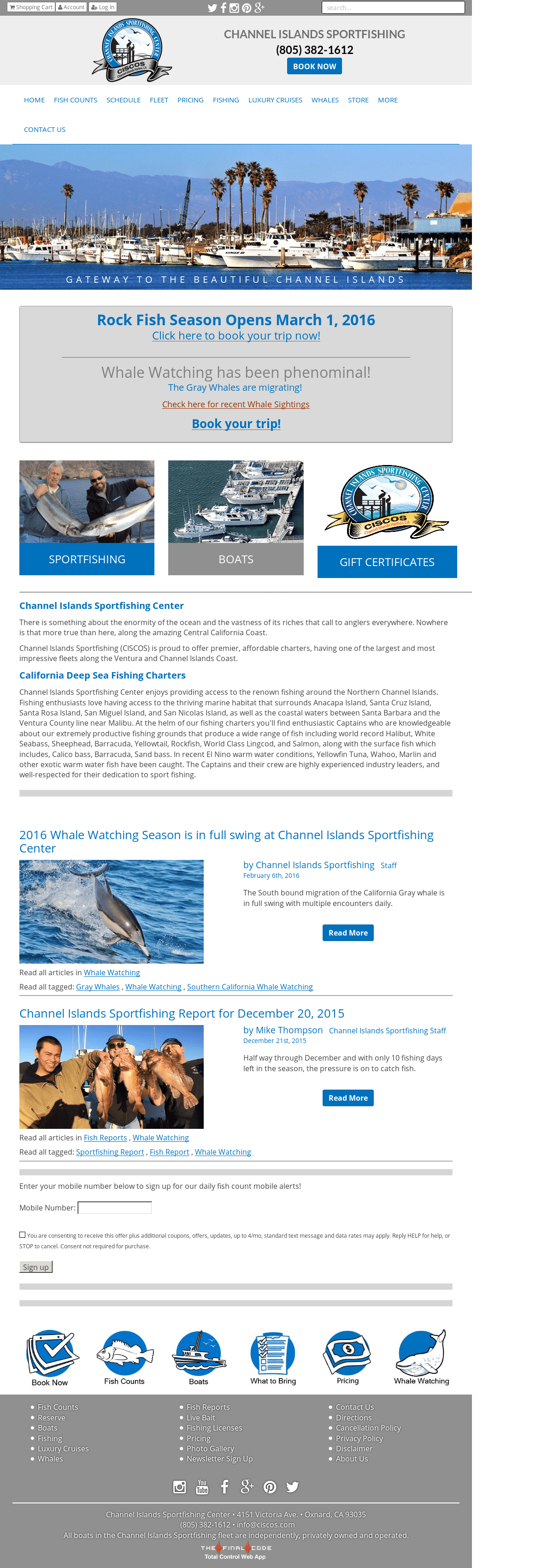 Channel Islands Sportfishing Competitors Revenue And Employees