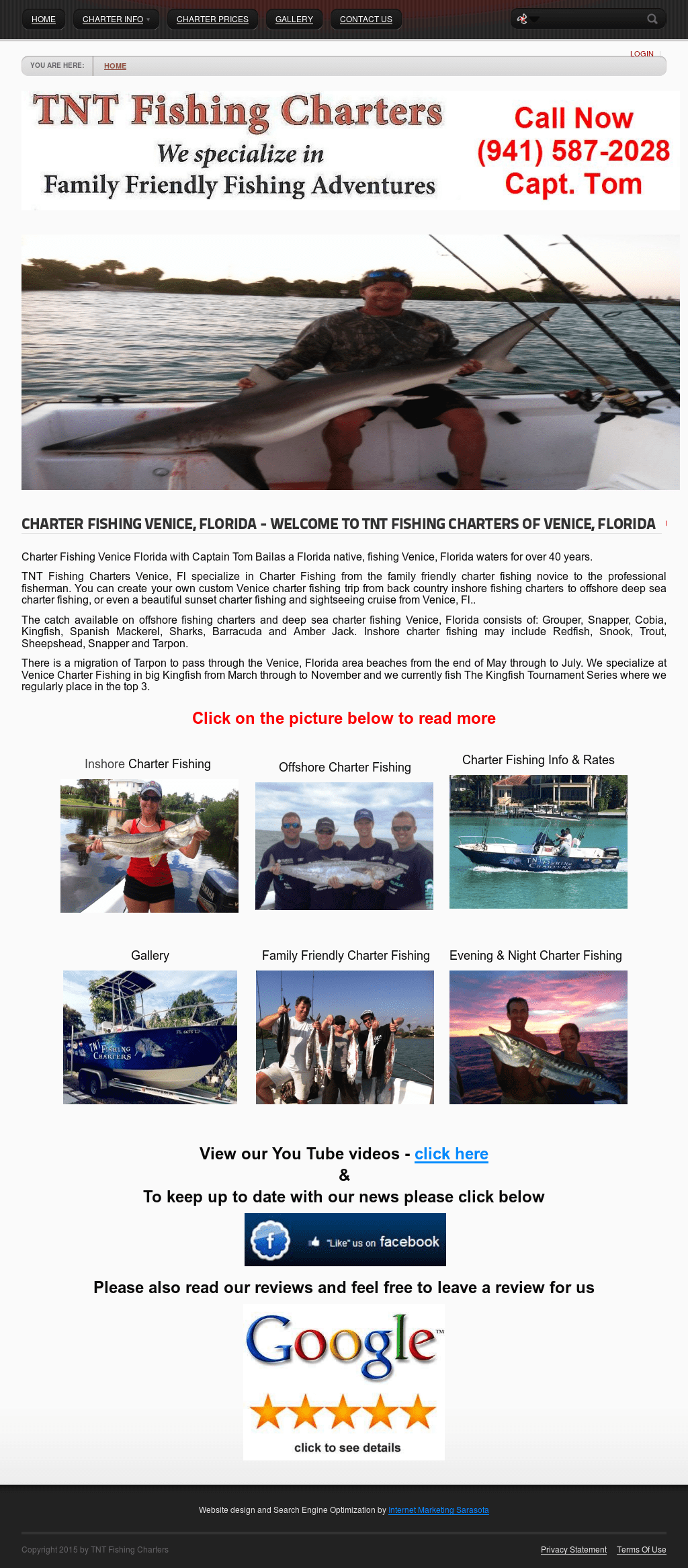 Happy Sea World Boat Charter Venice Fl