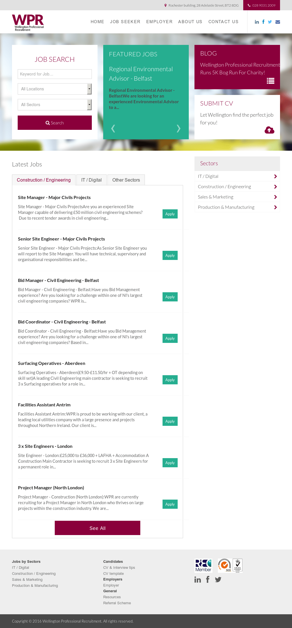 Wellington Professional Recruitment Competitors Revenue And