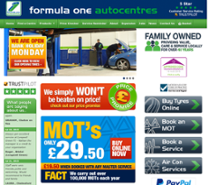 Formula One Autocentres Competitors Revenue And Employees