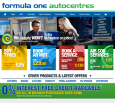 Formula One Autocentres Competitors Revenue And Employees