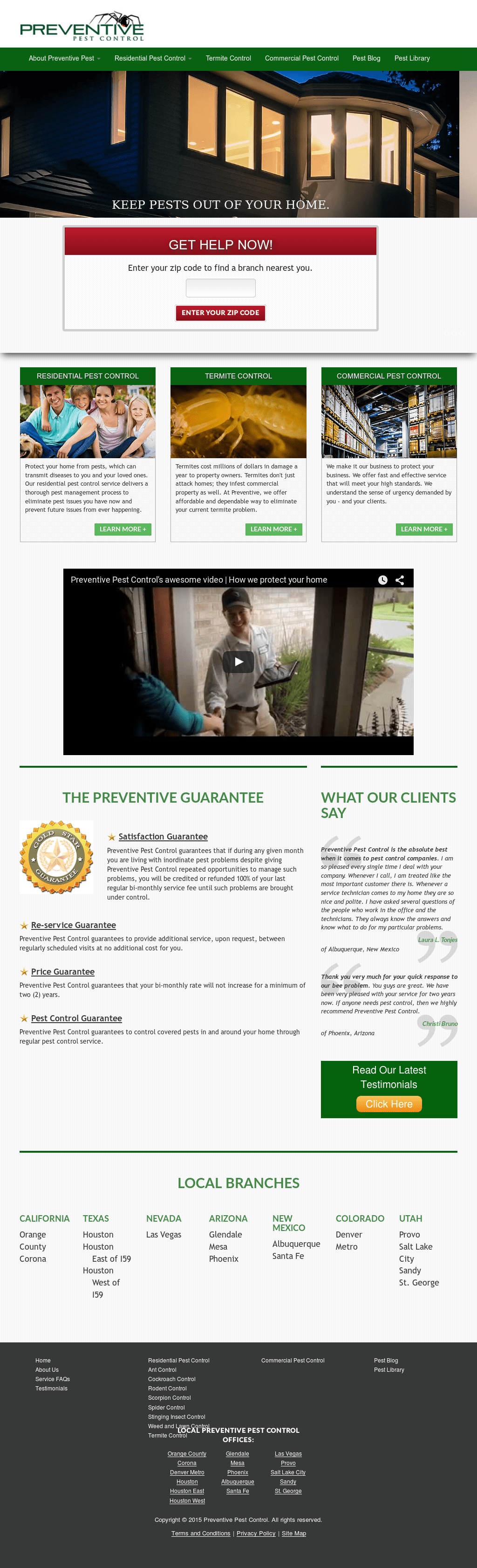 Founded in 2006 7319 s atwood suite 105. Preventive Pest Control Albuquerque : Termites Swarms