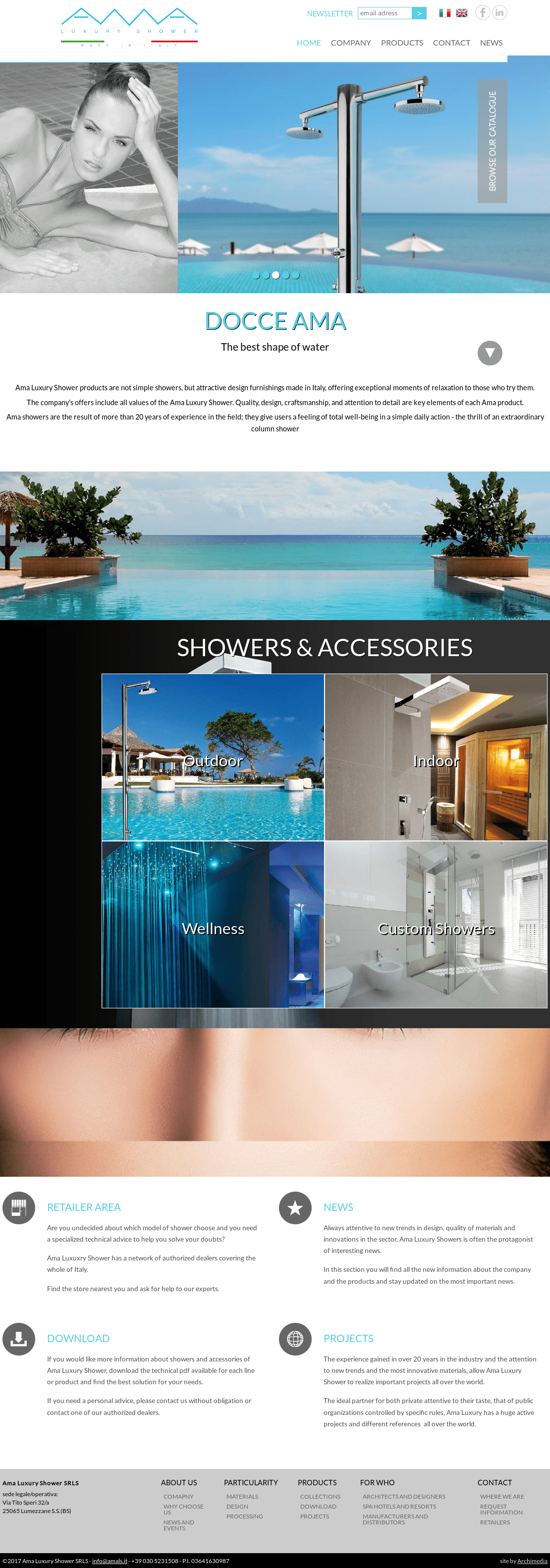 Ama Luxury Shower Srl S Competitors Revenue Number Of Employees Funding Acquisitions News Owler Company Profile