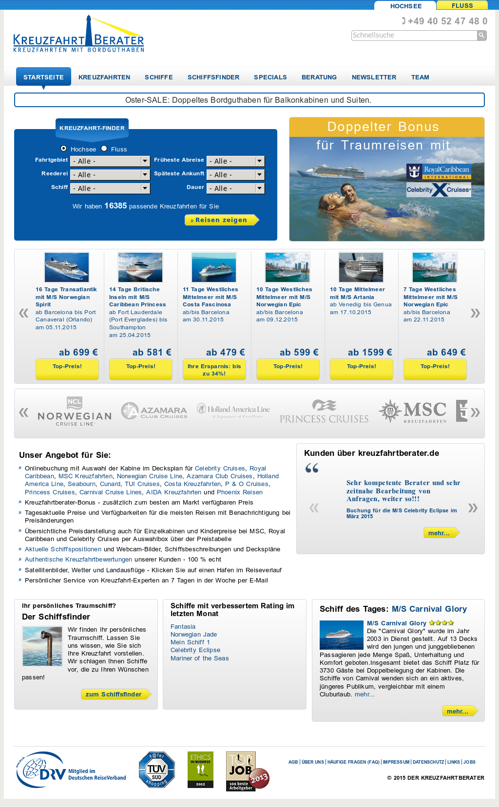 Kreuzfahrtberater Competitors Revenue And Employees Owler
