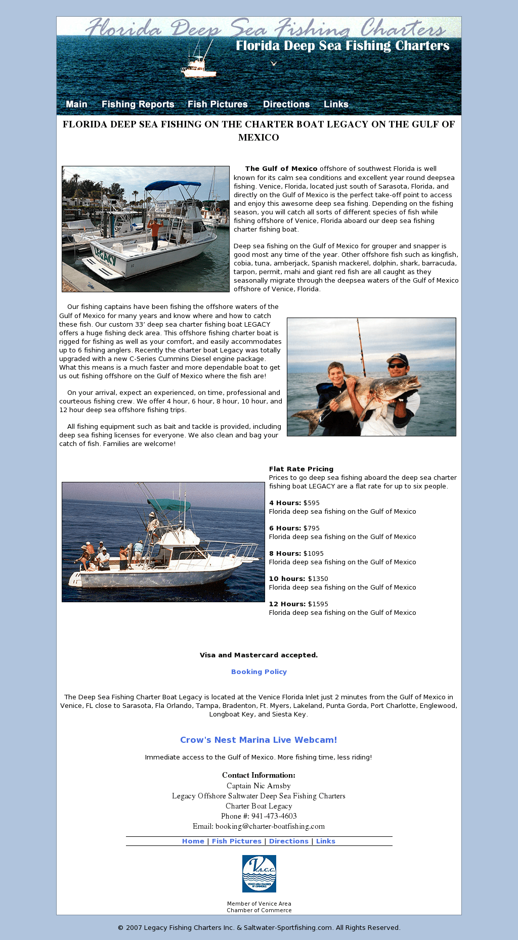 Florida Deep Sea Fishing Charters Competitors Revenue And
