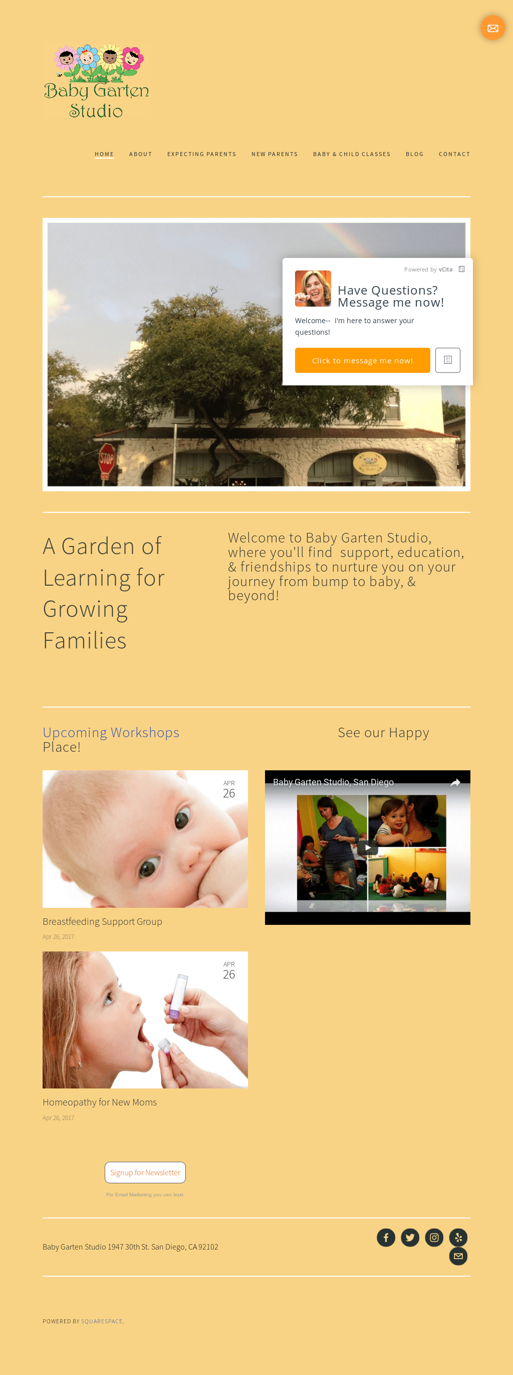 Magical Birthdays At Baby Garten Studio