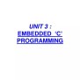 PPT - UNIT 3 : EMBEDDED ‘C’ PROGRAMMING PowerPoint Presentation, Free ...