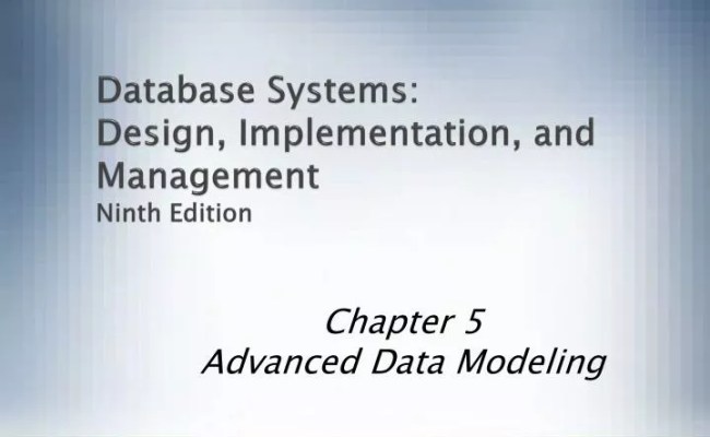 PPT - Database Systems: Design, Implementation, And Management Ninth ...