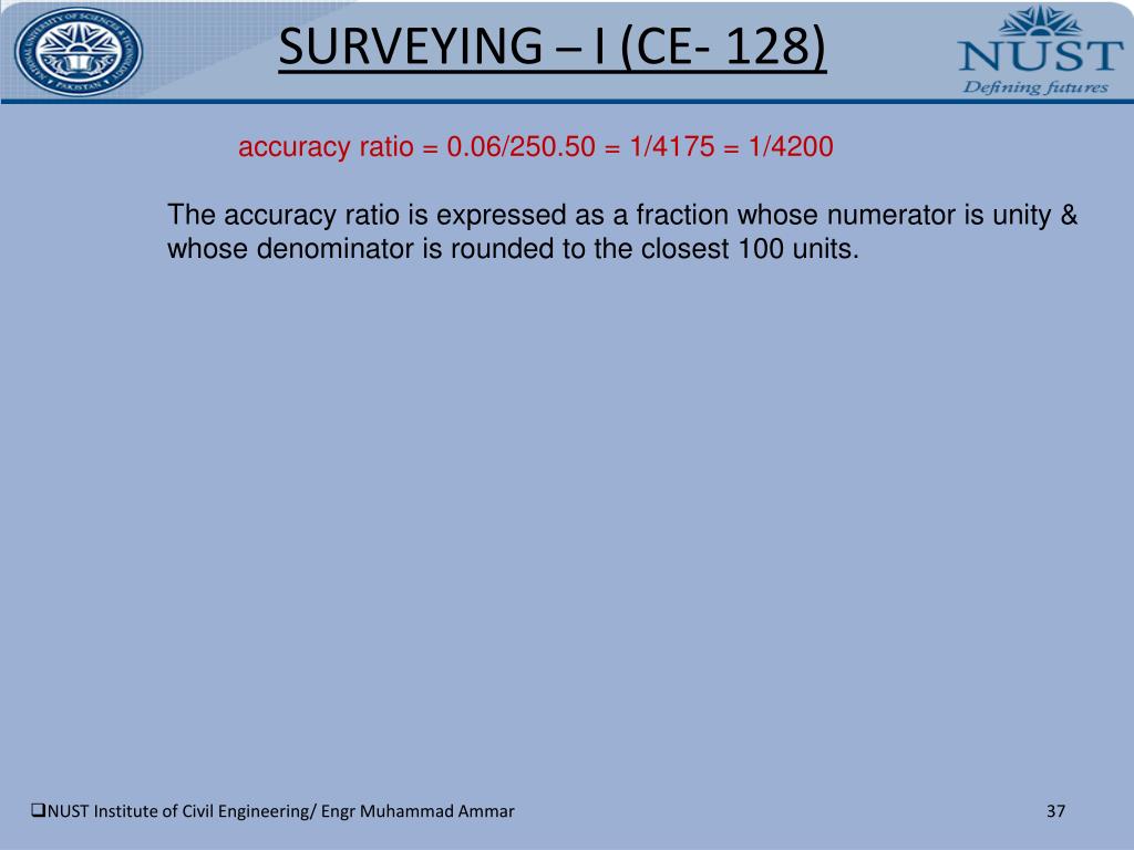 Ppt Surveying I Ce 128 Powerpoint Presentation Free