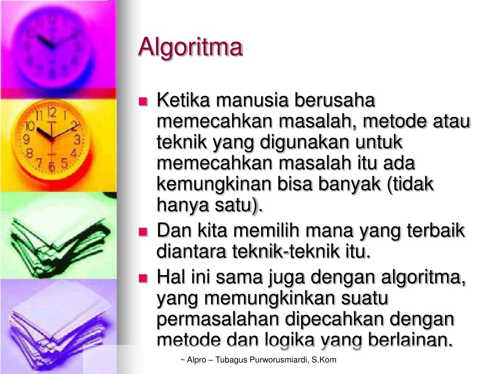 Fungsi Algoritma Adalah