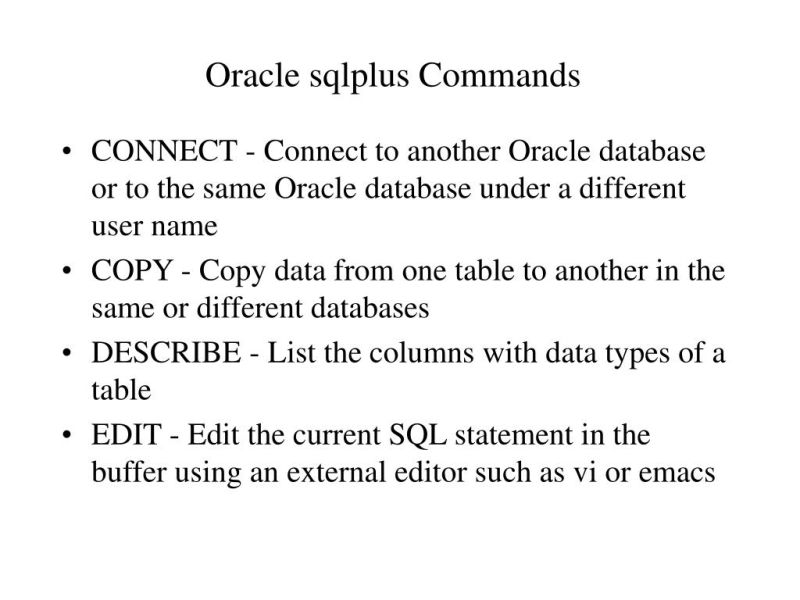 Sqlplus Commands Pdf Pl Sql Secure Shell - Incredible Ultra HD Ocean Designs | Free Download
