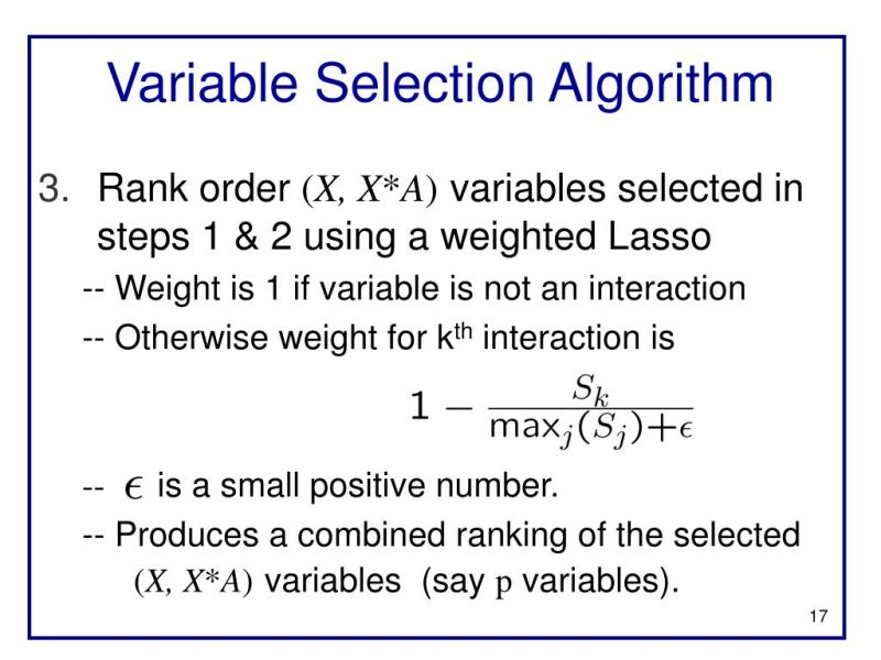 Ppt Variable Selection For Tailoring Treatment Powerpoint - Ultra HD Light Images for Desktop