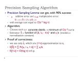 Ppt Sublinear Algorithms Via Precision Sampling Powerpoint