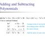 PPT - Adding And Subtracting Polynomials PowerPoint Presentation, Free ...