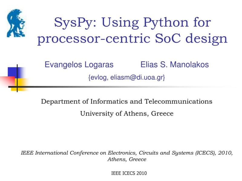 Processor Centric Soc Design Flow Using Syspy Download Scientific - Premium Ultra HD Landscape Wallpapers | Free Download