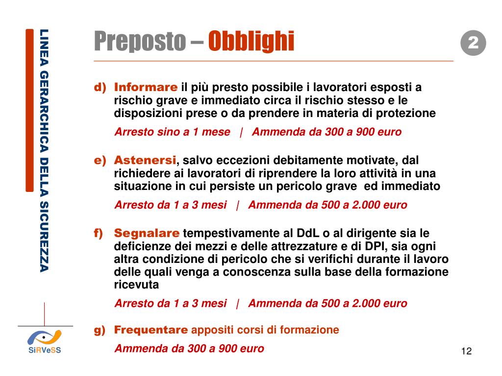 Ppt - Il Preposto Nel Testo Unico Powerpoint Presentation, Free Download - Id:3886242 768_x_1024_jpg