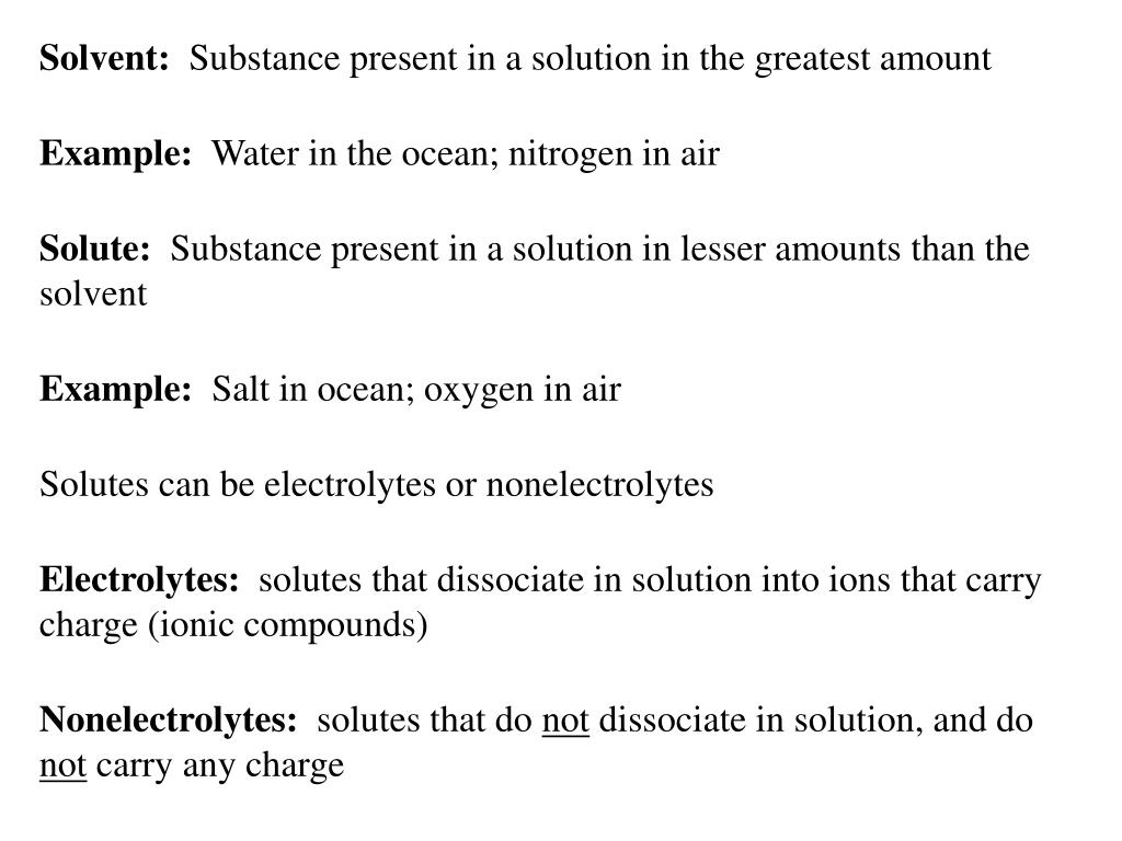 PPT - Properties of Solutions Solution: Homogenous mixture ... PPT - Properties of Solutions Solution: Homogenous mixture ...