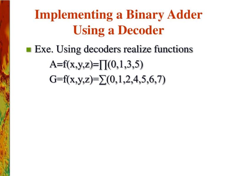 Design And Implementation Of Binary Decoders And Encoders Course Hero - Best Landscape Patterns in HD