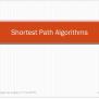 PPT - Shortest Path Algorithms PowerPoint Presentation, Free Download - ID:3949094