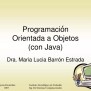 PPT - Programaci ó N Orientada A Objetos (con Java) PowerPoint ...