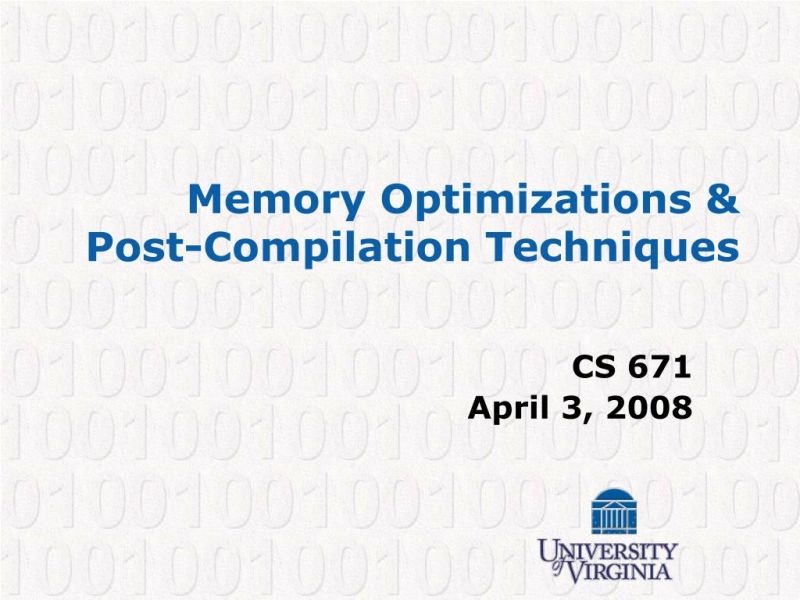 Optimizations Compilation For Embedded Processors Ppt Download - Premium Dark Picture Gallery - HD